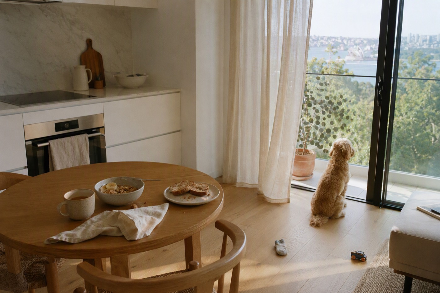 A slow morning routine that sets the tone